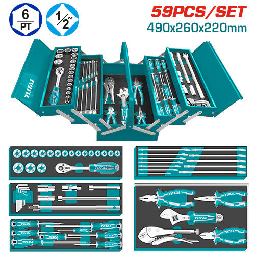 59 Pcs Tool Chest Set