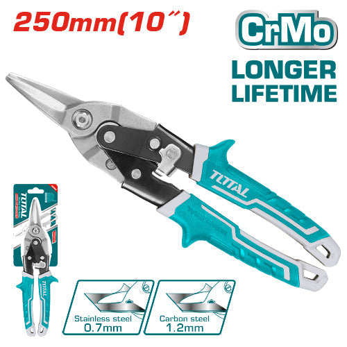 Aviation Snips 250mm Straight Jaw