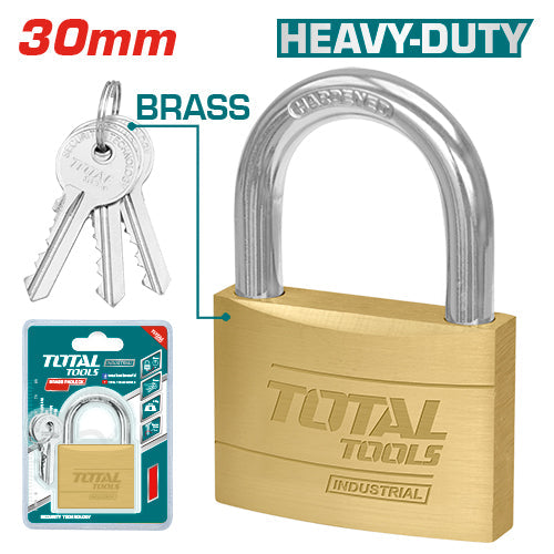 Heavy Duty Brass Padlock 30mm