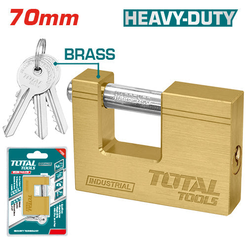 Heavy Duty Brass Padlock 70mm